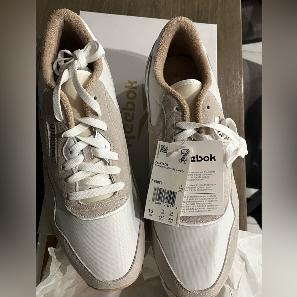 NIB - Reebok Club C JJJJOUND - White Beige - Mens Size 12